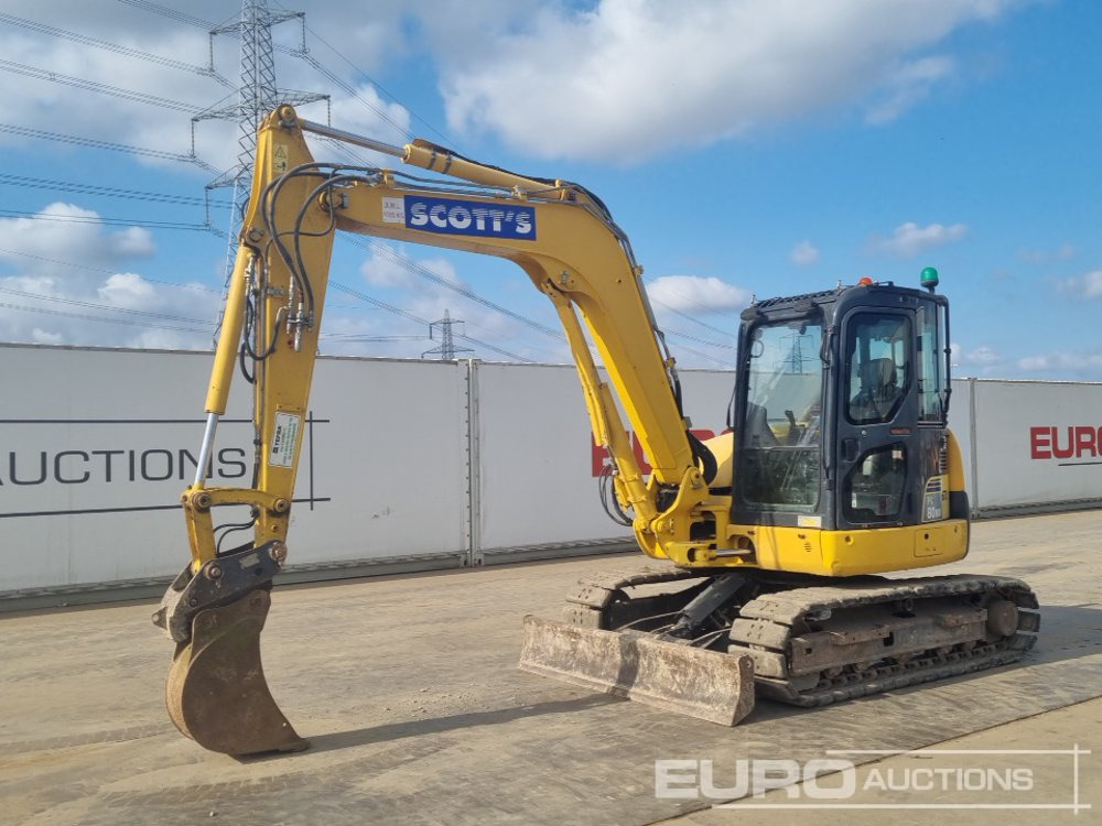 2017 Komatsu PC80MR-3 - Miniexcavadora: foto 1 2017 Komatsu PC80MR-3 - Miniexcavadora: foto 1