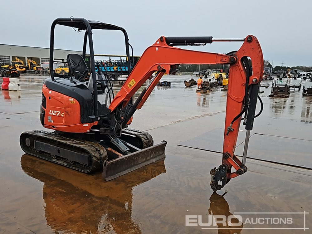 Miniexcavadora 2017 Kubota U27-4: foto 7 Miniexcavadora 2017 Kubota U27-4: foto 7