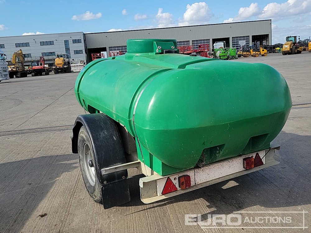 2017 Trailer Engineering Single Axle Plastic Water Bowser, Honda Petrol Pump - Tanque de almacenamiento: foto 3 2017 Trailer Engineering Single Axle Plastic Water Bowser, Honda Petrol Pump - Tanque de almacenamiento: foto 3