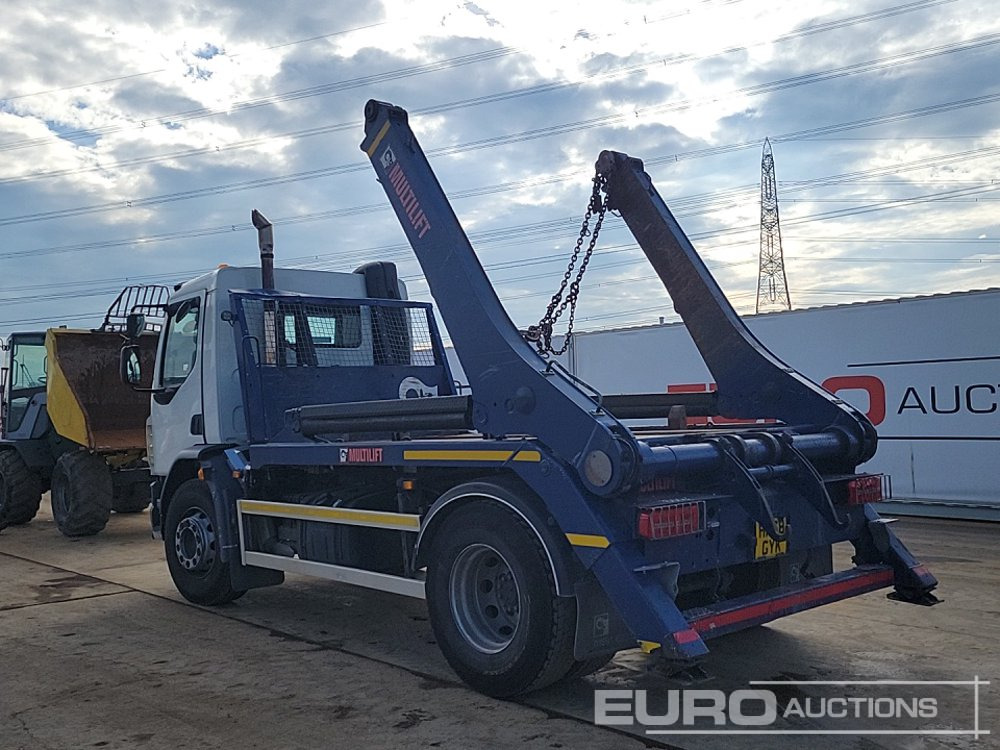 2018 DAF LF260 - Camión portacontenedor de cadenas: foto 3 2018 DAF LF260 - Camión portacontenedor de cadenas: foto 3