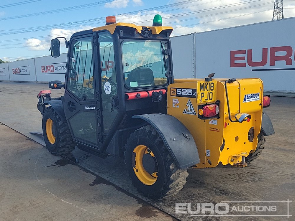 2018 JCB 525-60 Hi Viz - Manipulador telescópico: foto 3 2018 JCB 525-60 Hi Viz - Manipulador telescópico: foto 3
