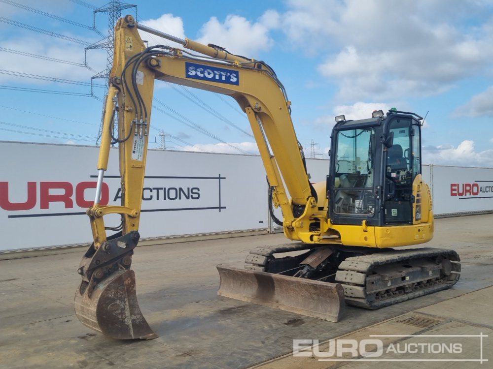 2018 Komatsu PC80MR-5 - Miniexcavadora: foto 1 2018 Komatsu PC80MR-5 - Miniexcavadora: foto 1