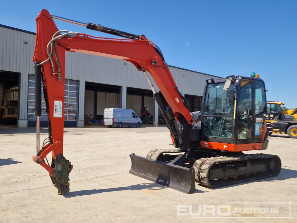 2018 Kubota KX080-4A - Miniexcavadora: foto 1 2018 Kubota KX080-4A - Miniexcavadora: foto 1