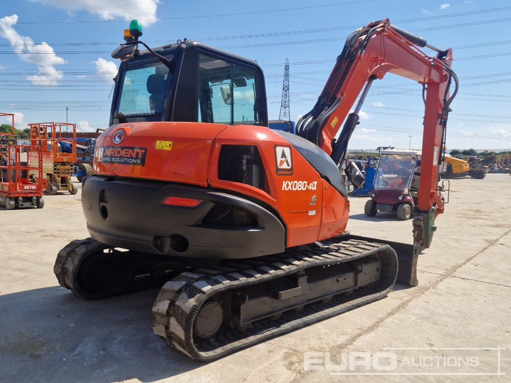 2018 Kubota KX080-4A - Miniexcavadora: foto 5 2018 Kubota KX080-4A - Miniexcavadora: foto 5