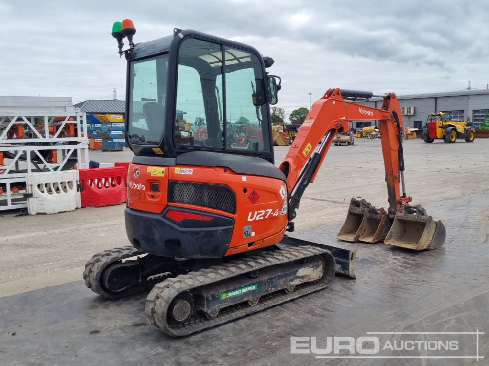 2018 Kubota U27-4 - Miniexcavadora: foto 5 2018 Kubota U27-4 - Miniexcavadora: foto 5