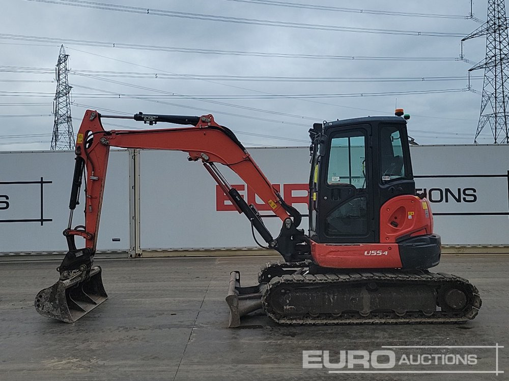 2018 Kubota U55-4 - Miniexcavadora: foto 2 2018 Kubota U55-4 - Miniexcavadora: foto 2