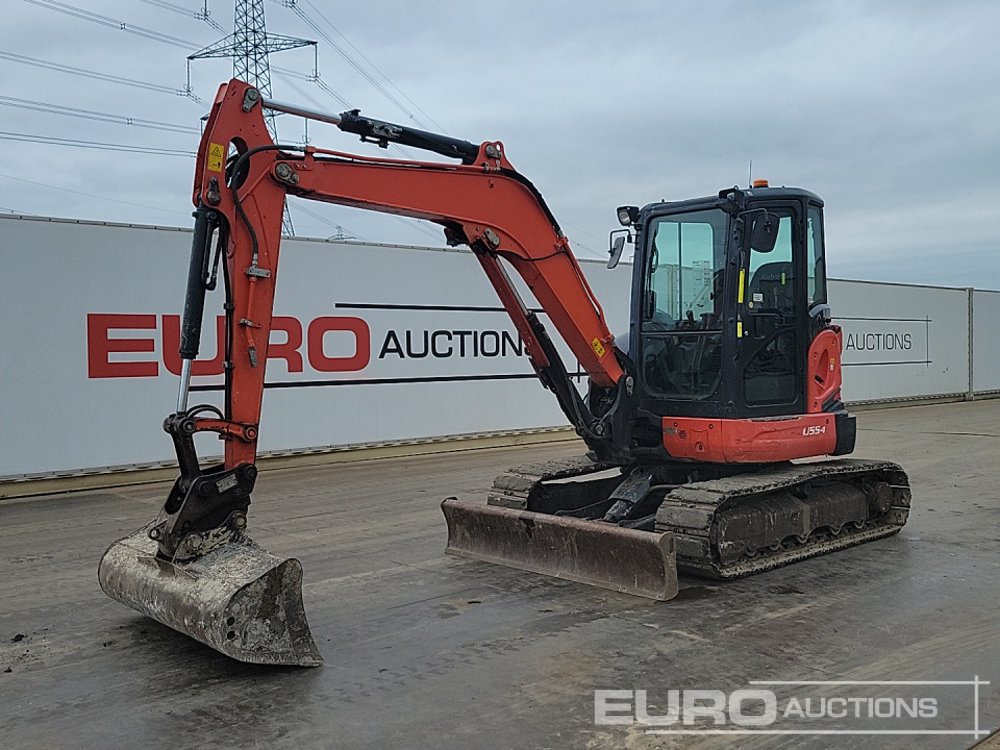2018 Kubota U55-4 - Miniexcavadora: foto 1 2018 Kubota U55-4 - Miniexcavadora: foto 1