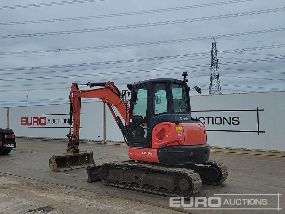 2018 Kubota U55-4 - Miniexcavadora: foto 3 2018 Kubota U55-4 - Miniexcavadora: foto 3