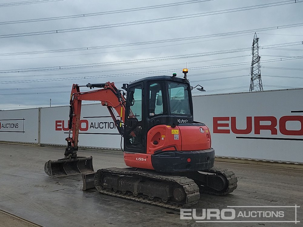 2018 Kubota U55-4 - Miniexcavadora: foto 3 2018 Kubota U55-4 - Miniexcavadora: foto 3