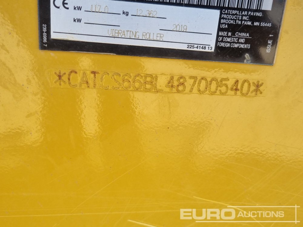 Rodillo 2019 CAT CS66B: foto 32