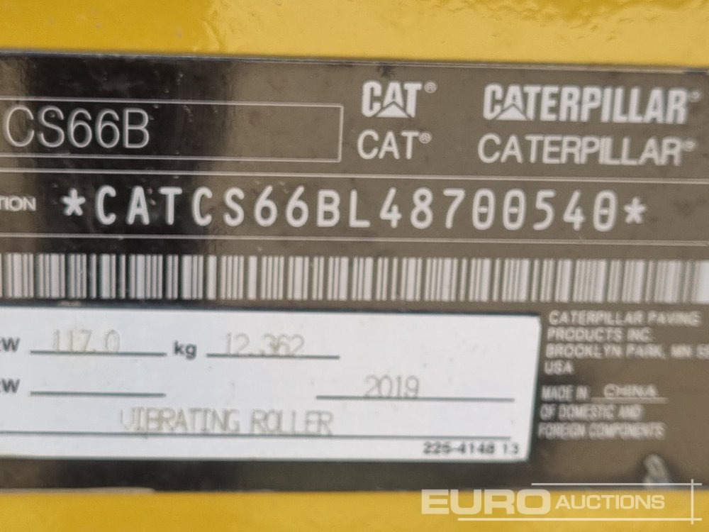 Rodillo 2019 CAT CS66B: foto 34