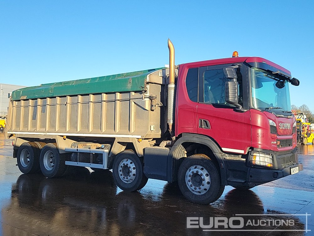 Camión volquete 2019 Scania P410XT: foto 7