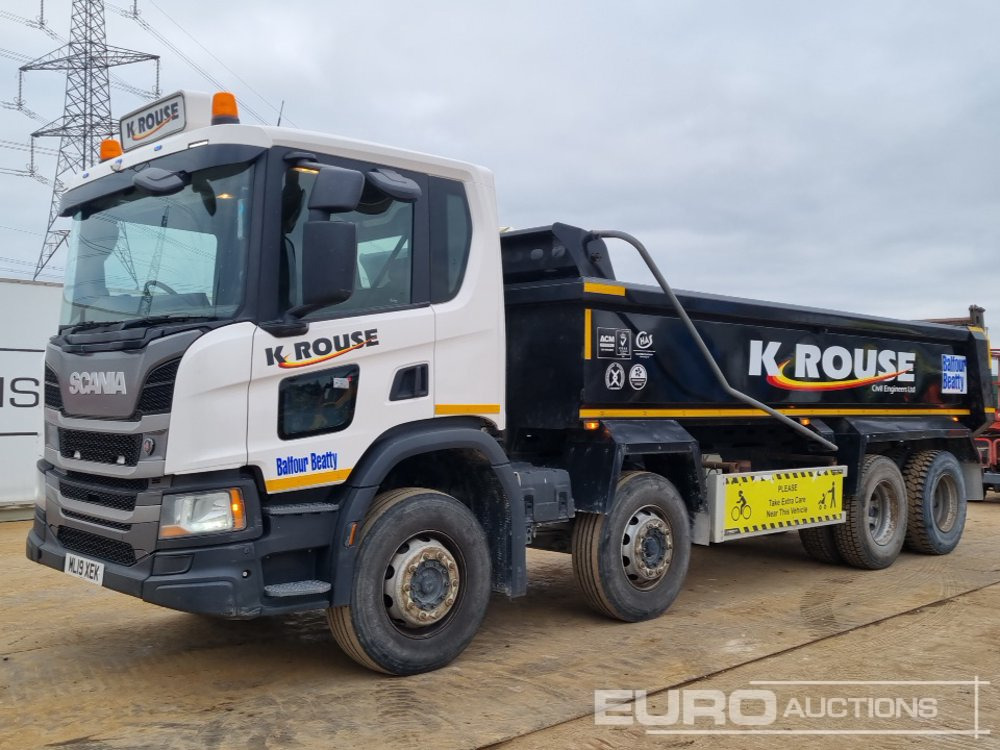 2019 Scania P410XT - Camión volquete: foto 1 2019 Scania P410XT - Camión volquete: foto 1
