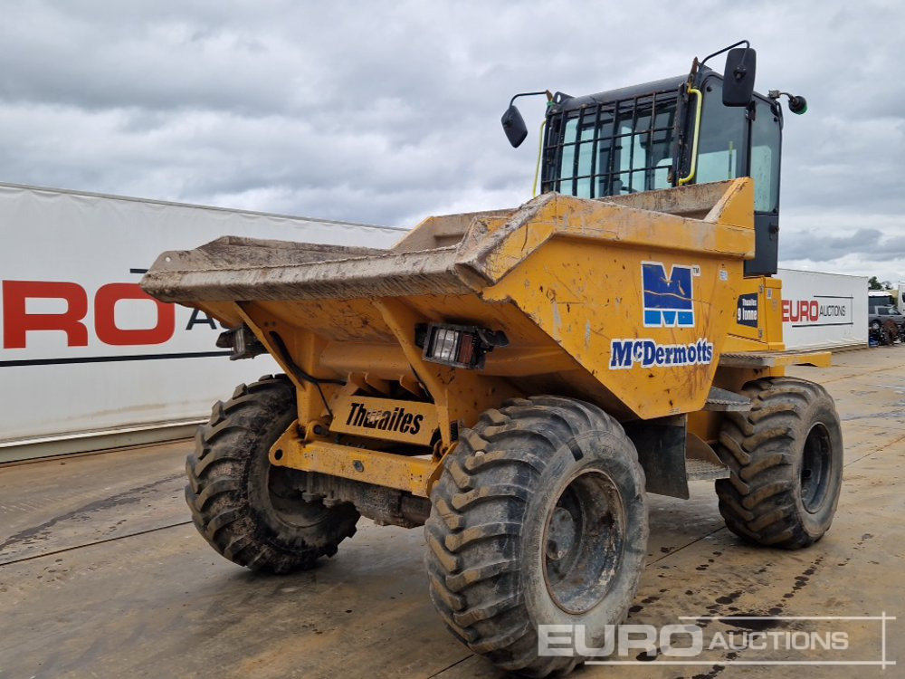 2019 Thwaites 9 Ton Dumper, Full Cab, 4 Way Camera, A/C - Minidumper: foto 1 2019 Thwaites 9 Ton Dumper, Full Cab, 4 Way Camera, A/C - Minidumper: foto 1