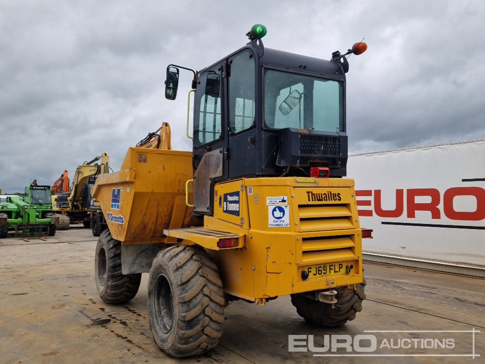 2019 Thwaites 9 Ton Dumper, Full Cab, 4 Way Camera, A/C - Minidumper: foto 3 2019 Thwaites 9 Ton Dumper, Full Cab, 4 Way Camera, A/C - Minidumper: foto 3