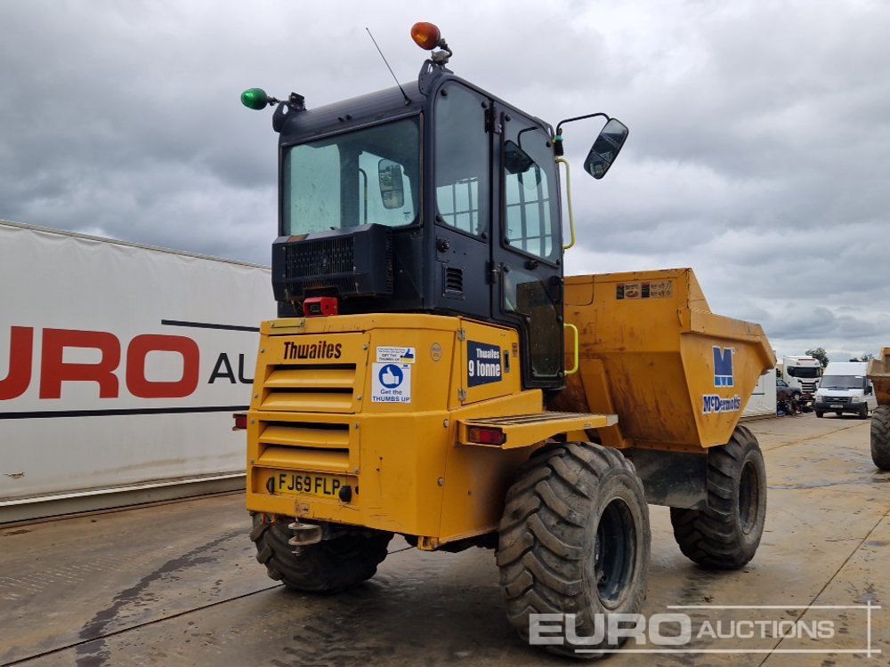 2019 Thwaites 9 Ton Dumper, Full Cab, 4 Way Camera, A/C - Minidumper: foto 5 2019 Thwaites 9 Ton Dumper, Full Cab, 4 Way Camera, A/C - Minidumper: foto 5