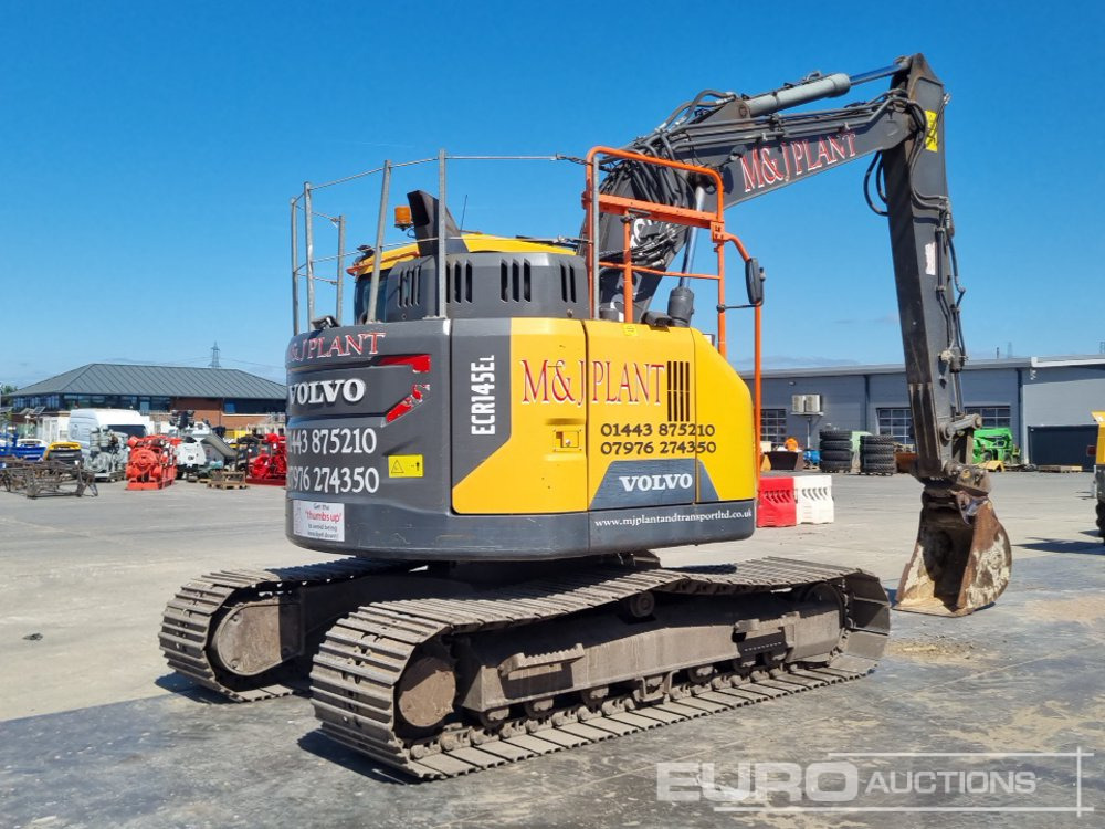 2019 Volvo ECR145EL - Excavadora de cadenas: foto 5 2019 Volvo ECR145EL - Excavadora de cadenas: foto 5