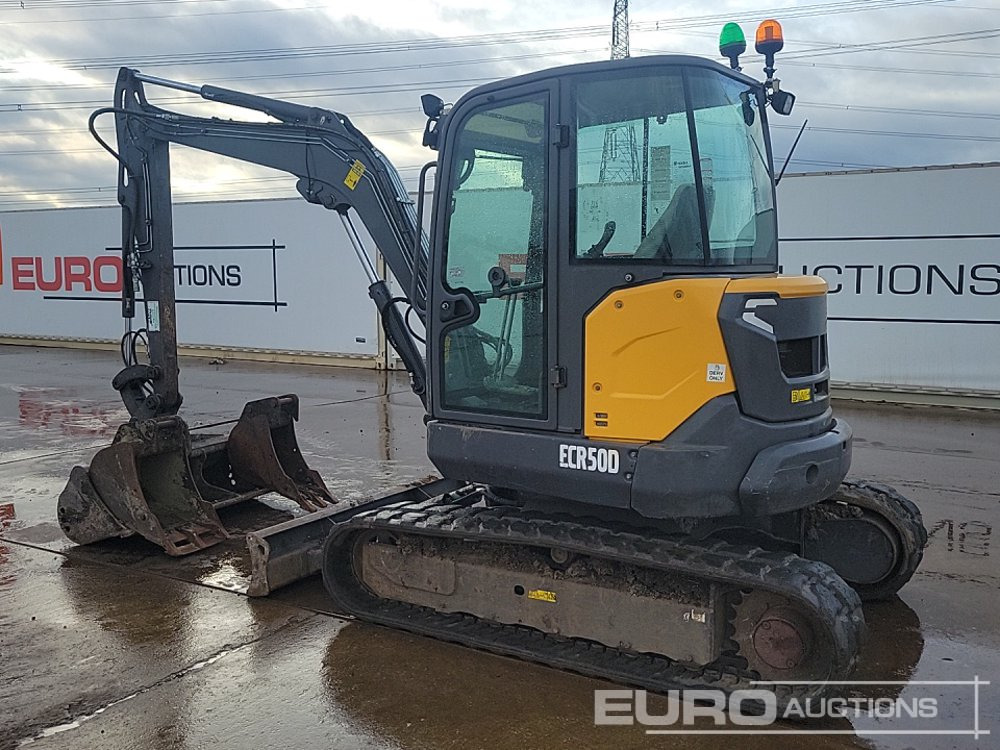 2019 Volvo ECR50D - Miniexcavadora: foto 3 2019 Volvo ECR50D - Miniexcavadora: foto 3