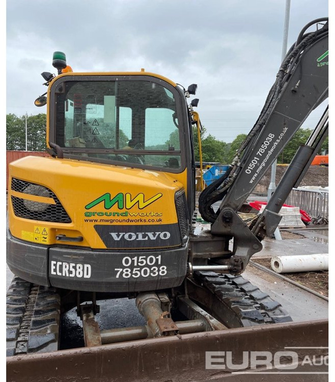 2019 Volvo ECR58D - Miniexcavadora: foto 5 2019 Volvo ECR58D - Miniexcavadora: foto 5