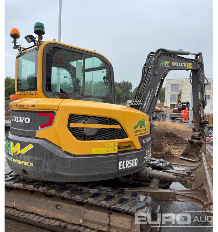 2019 Volvo ECR58D - Miniexcavadora: foto 3 2019 Volvo ECR58D - Miniexcavadora: foto 3