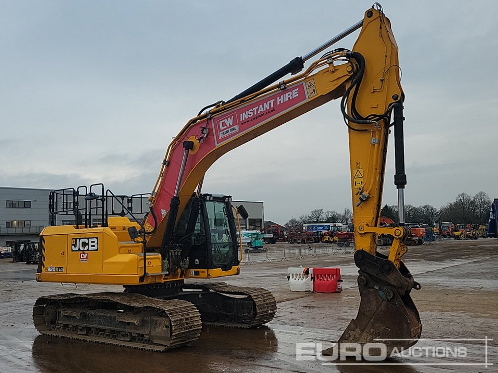 Excavadora de cadenas 2020 JCB 220X L 4F: foto 7