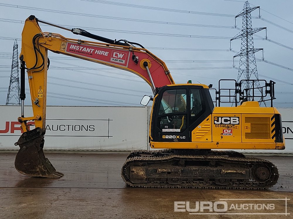 2020 JCB 220X L 4F - Excavadora de cadenas: foto 2 2020 JCB 220X L 4F - Excavadora de cadenas: foto 2