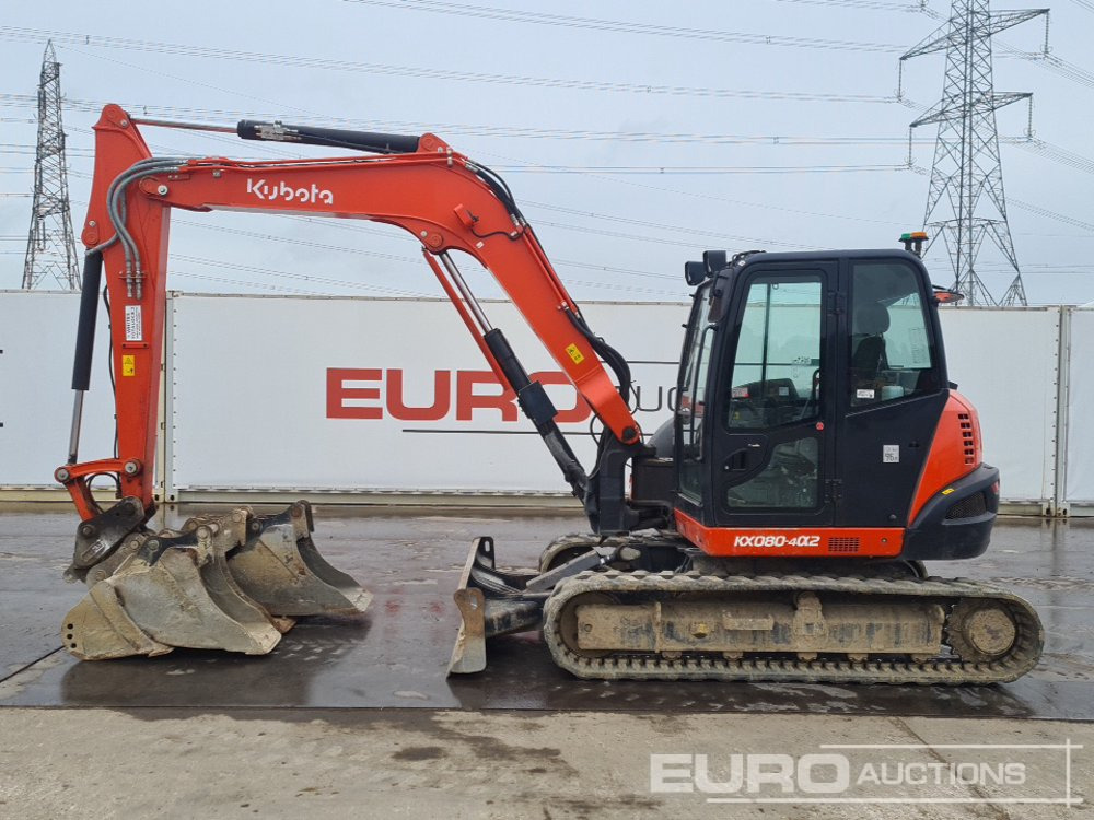 2020 Kubota KX080-4A2 - Miniexcavadora: foto 2 2020 Kubota KX080-4A2 - Miniexcavadora: foto 2
