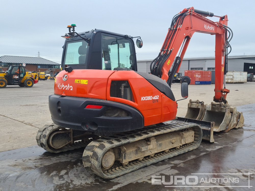 2020 Kubota KX080-4A2 - Miniexcavadora: foto 5 2020 Kubota KX080-4A2 - Miniexcavadora: foto 5