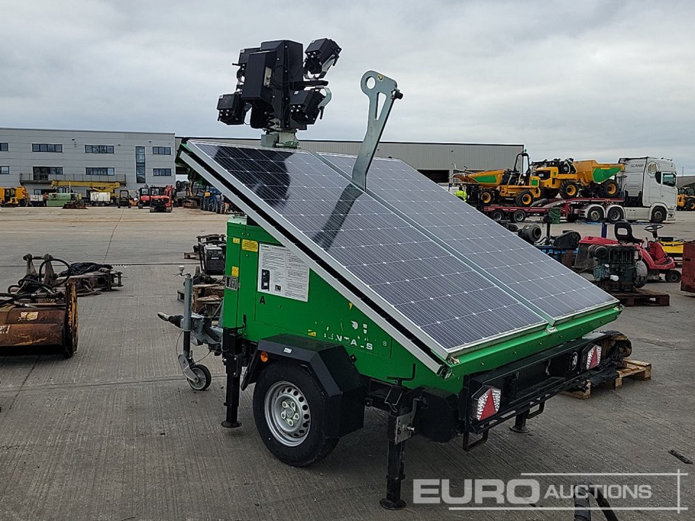 2020 Trime X-Solar Single Axle Soler Powered LED Lighting Tower - Torre de iluminación: foto 3 2020 Trime X-Solar Single Axle Soler Powered LED Lighting Tower - Torre de iluminación: foto 3