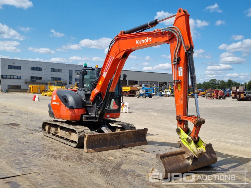 Miniexcavadora 2021 Kubota KX080-4A2: foto 7