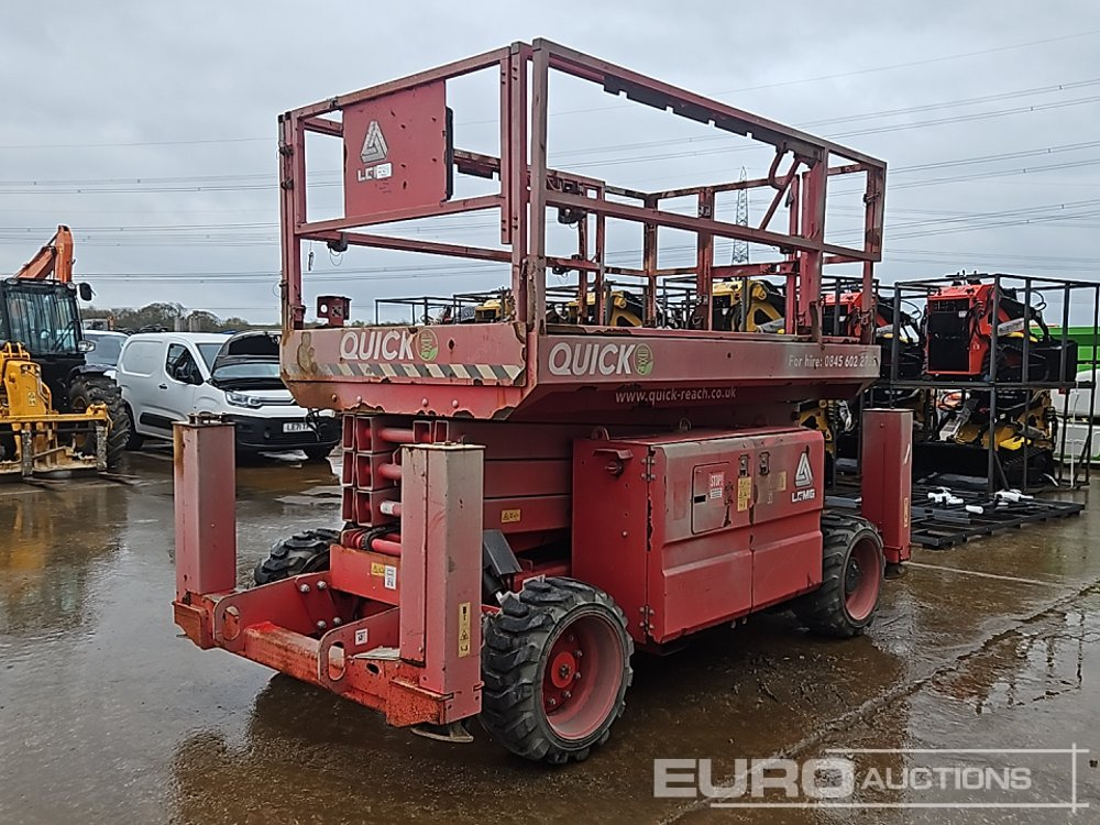 2021 LCMG SR1018D Diesel Wheeled Scissor Lift Access Platform - Plataforma de tijeras: foto 1 2021 LCMG SR1018D Diesel Wheeled Scissor Lift Access Platform - Plataforma de tijeras: foto 1