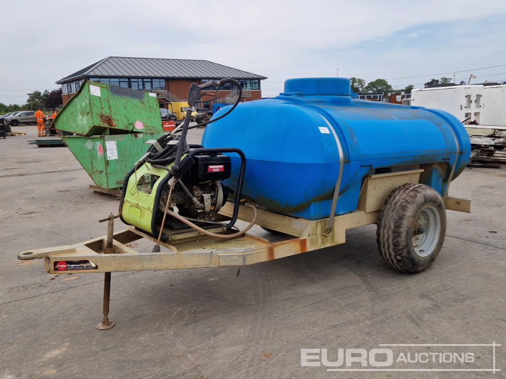 2021 Trailer Engineering Single Axle Plastic Water Bowser, Yanmar Pressure Washer - Hidrolimpiadora: foto 1 2021 Trailer Engineering Single Axle Plastic Water Bowser, Yanmar Pressure Washer - Hidrolimpiadora: foto 1