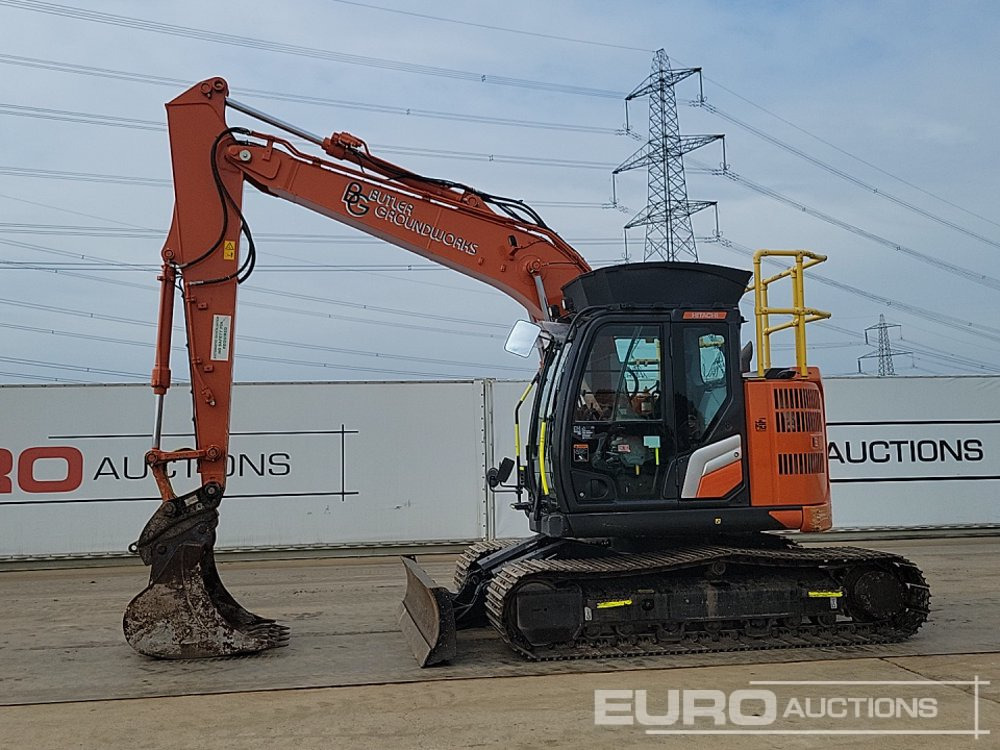 2022 Hitachi ZX135USBL-7 - Excavadora de cadenas: foto 2 2022 Hitachi ZX135USBL-7 - Excavadora de cadenas: foto 2