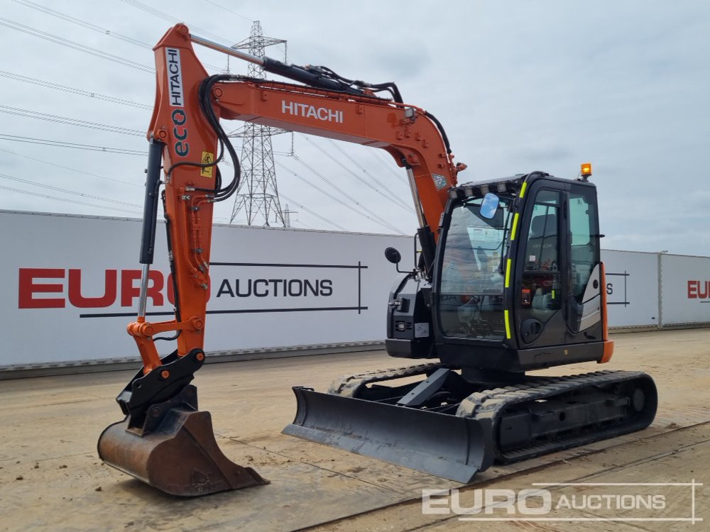 2022 Hitachi ZX85US-6 - Miniexcavadora: foto 1 2022 Hitachi ZX85US-6 - Miniexcavadora: foto 1