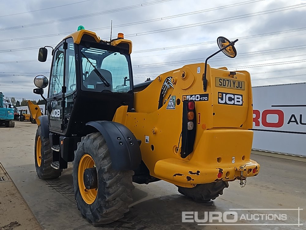 2022 JCB 540-170 - Manipulador telescópico: foto 3 2022 JCB 540-170 - Manipulador telescópico: foto 3