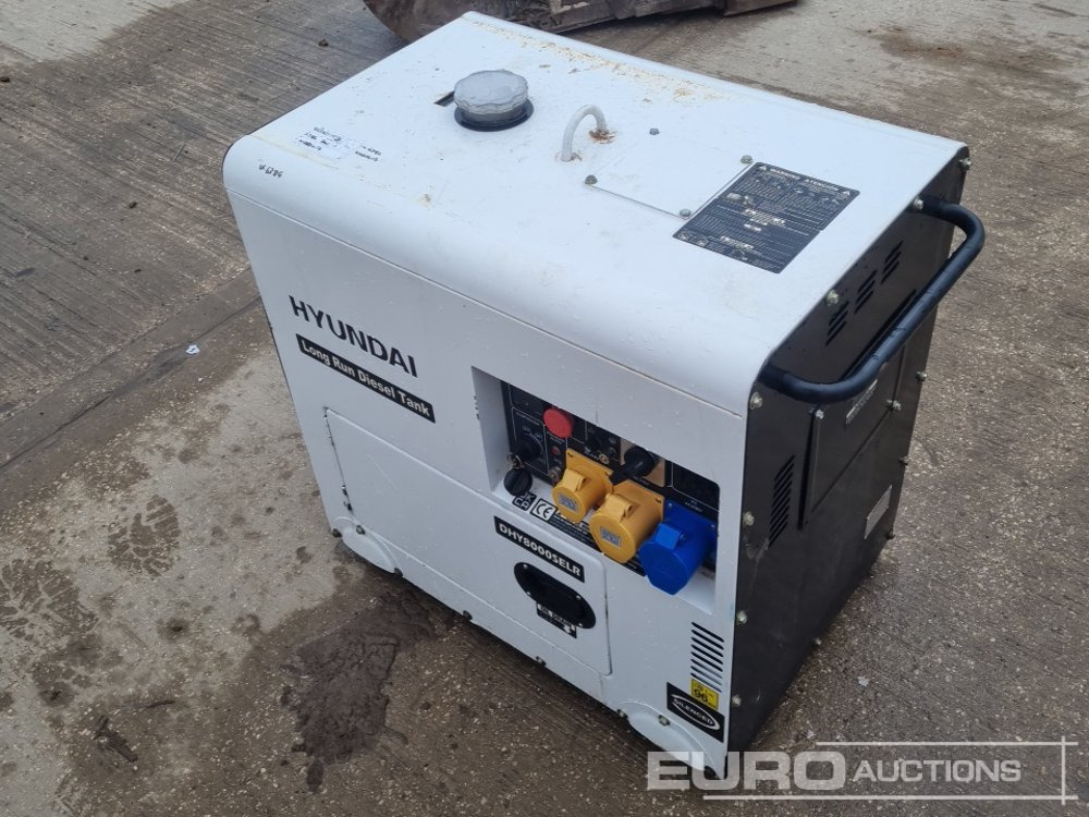 2023 Hyundai DHY8000SELR - Generador industriale: foto 3 2023 Hyundai DHY8000SELR - Generador industriale: foto 3