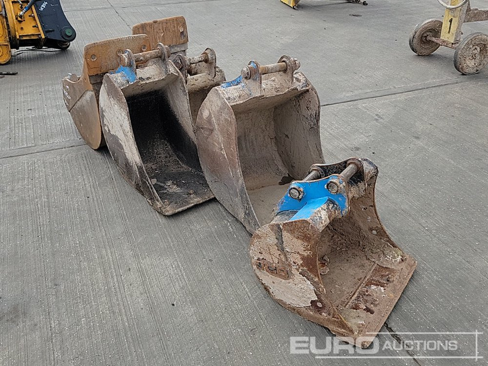 Cazo 24", 24", 18", 18", 18", 18" Digging Bucket 40-45mm Pin to suit Mini-6 Ton Excavator: foto 7