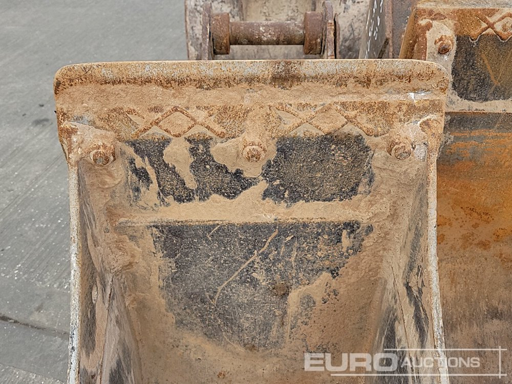 Cazo 24", 24", 18", 18", 18", 18" Digging Bucket 40-45mm Pin to suit Mini-6 Ton Excavator: foto 32