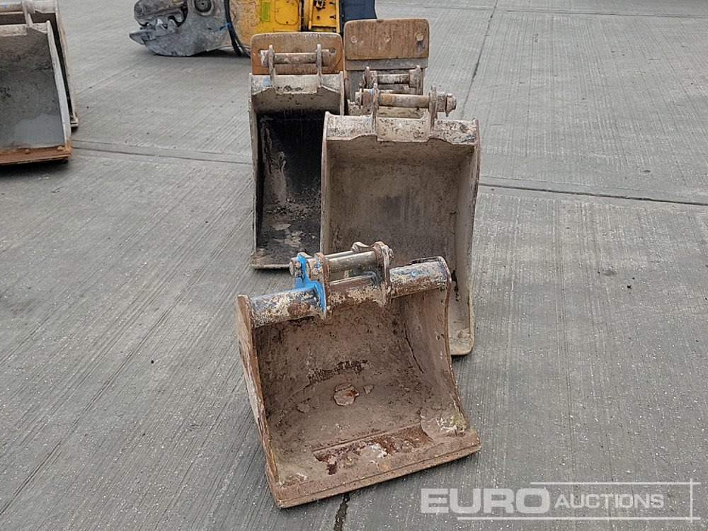 Cazo 24", 24", 18", 18", 18", 18" Digging Bucket 40-45mm Pin to suit Mini-6 Ton Excavator: foto 8