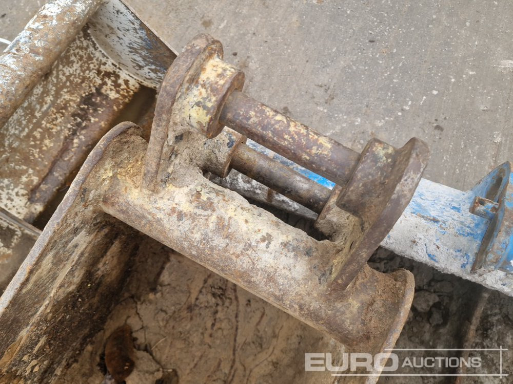 Cazo 36", 30", 24" Ditching, 12", 12", 10" Digging Bucket 25/30mm Pin to suit Mini Excavator: foto 13
