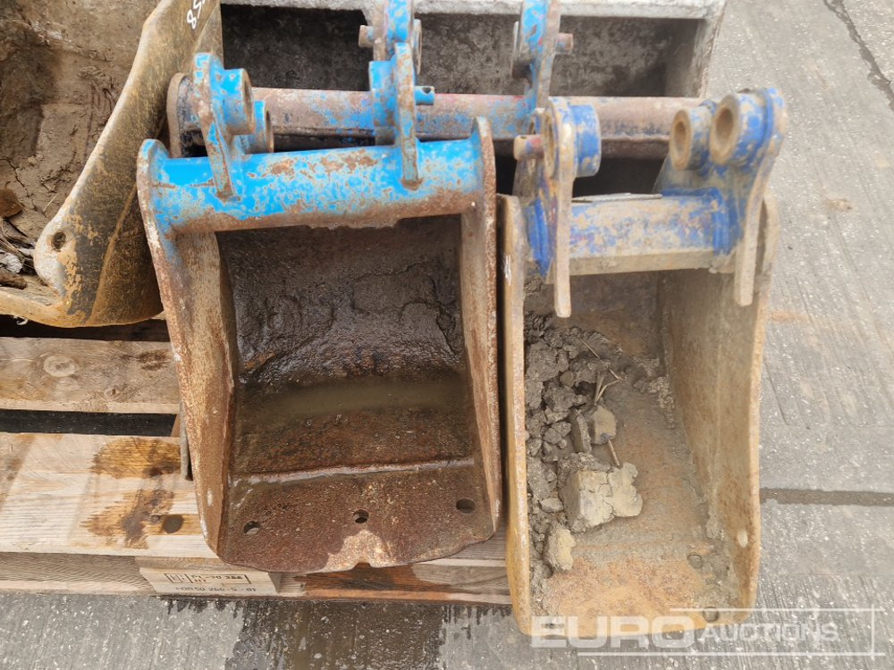 Cazo 36", 30", 24" Ditching, 12", 12", 10" Digging Bucket 25/30mm Pin to suit Mini Excavator: foto 9
