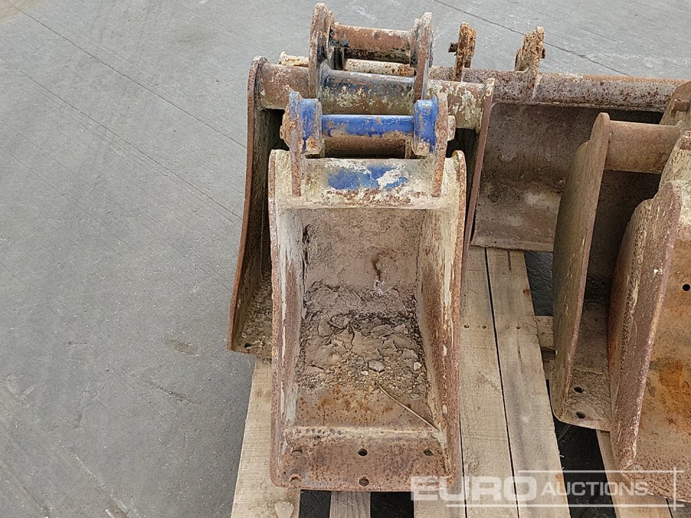 Cazo 36" Ditching, 18", 18", 12", 12" Digging Bucket 30-35mm Pin to suit Mini Excavator: foto 18