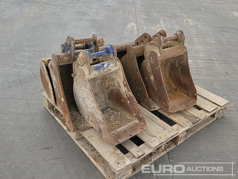 Cazo 36" Ditching, 18", 18", 12", 12" Digging Bucket 30-35mm Pin to suit Mini Excavator: foto 7