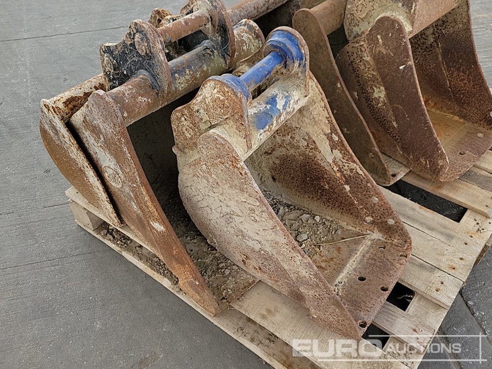 Cazo 36" Ditching, 18", 18", 12", 12" Digging Bucket 30-35mm Pin to suit Mini Excavator: foto 17