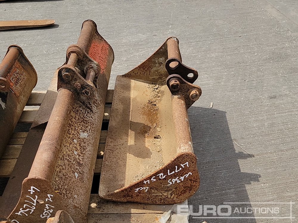 Cazo 40", 36", 30", 30" Ditching Bucket 25-30mm Pin to suit Mini Excavator: foto 13