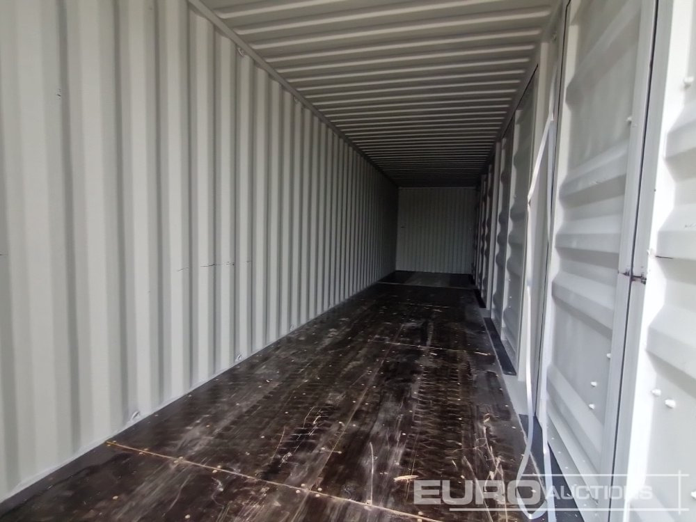 Contenedor marítimo 40' x 8' Container, 4 Side Doors, 1 End Door (Cannot Be Reconsigned): foto 10