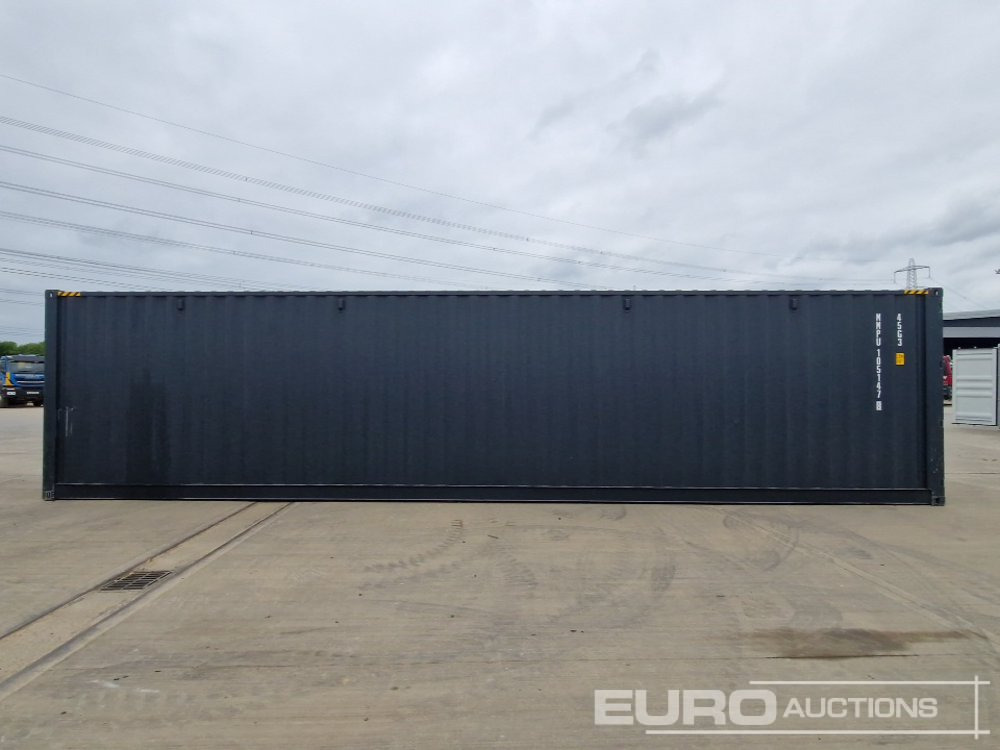 Contenedor marítimo 40' x 8' Container, 4 Side Doors, 1 End Door (Cannot Be Reconsigned): foto 6