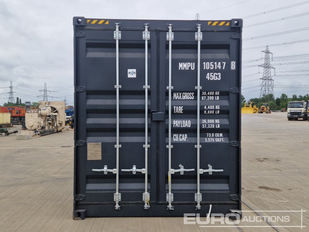 Contenedor marítimo 40' x 8' Container, 4 Side Doors, 1 End Door (Cannot Be Reconsigned): foto 8