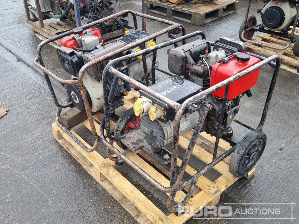 6kVA Generator, Yanmar Engine (2 of) - Motor: foto 3 6kVA Generator, Yanmar Engine (2 of) - Motor: foto 3