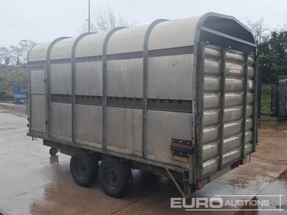 Bateson 60 3500Kg Twin Axle Livestock Trailer, Demountable Body - Remolque porta maquinaria: foto 3 Bateson 60 3500Kg Twin Axle Livestock Trailer, Demountable Body - Remolque porta maquinaria: foto 3